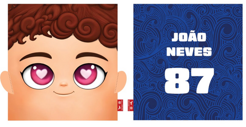 Play Bonito® x Michel & Amazonka - João Neves Pillow