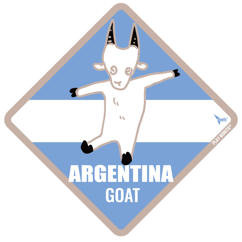 World Cup Rhombus Car Stickers - Argentina