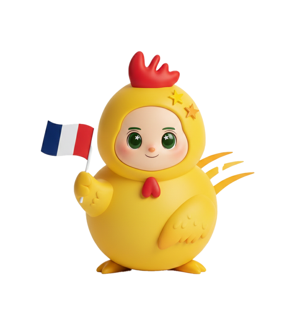 World Cup France Plush Toy