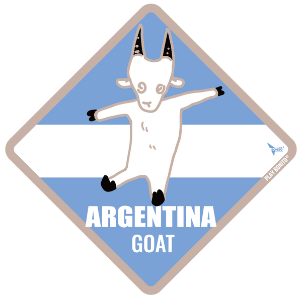 World Cup Rhombus Car Stickers - Argentina