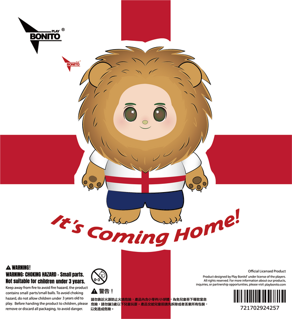 Mascot Car Stickers - England