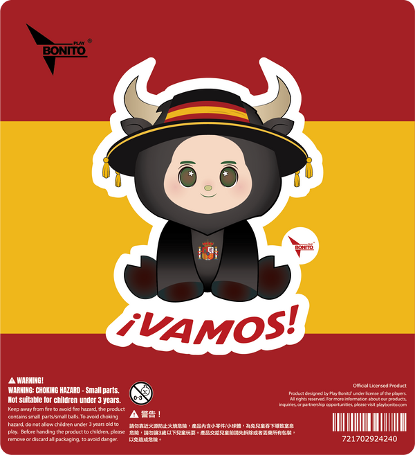 Mascot Car Stickers - Spain