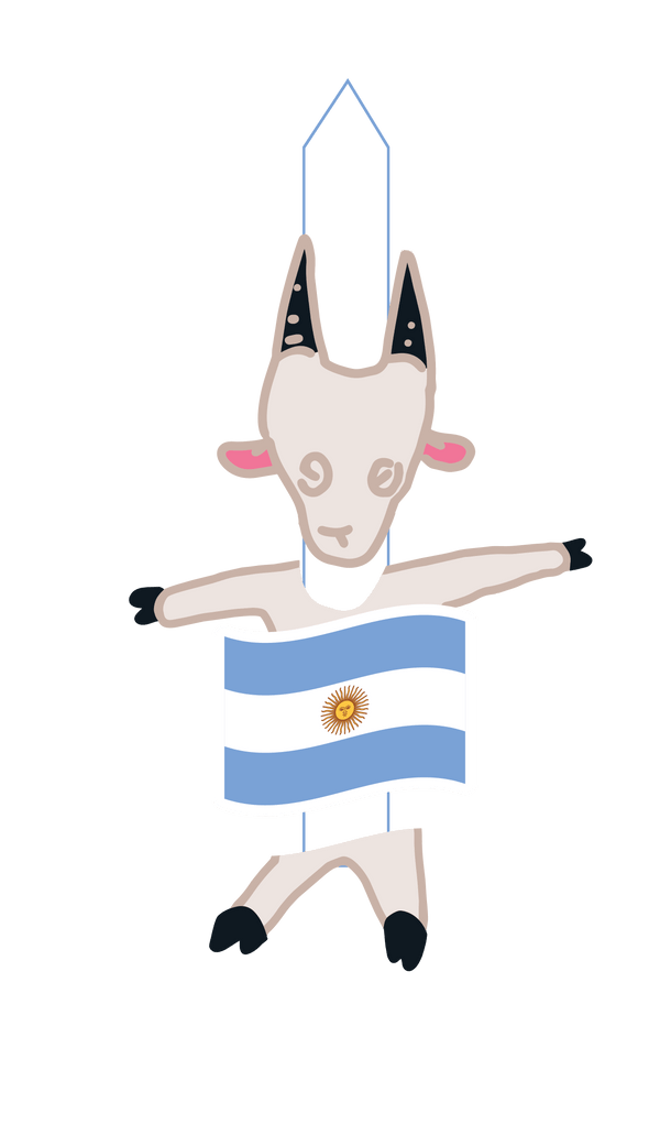 Door Hang World Cup - Argentina