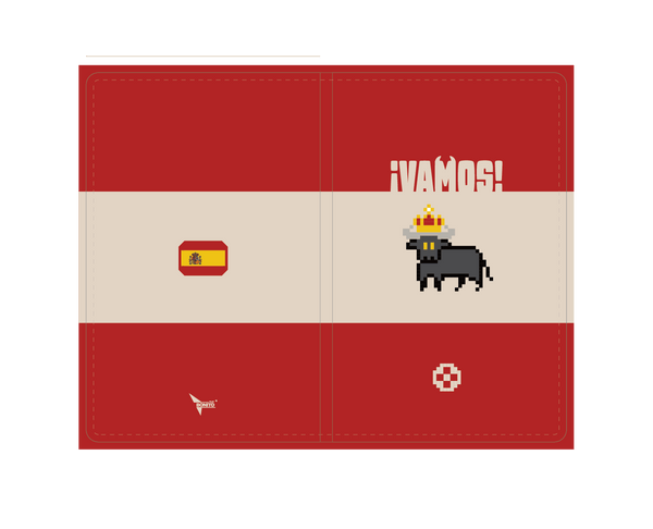 World Cup Spain Passport Holder
